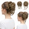 2PCS-Brunette / Ash Blonde-No Clip